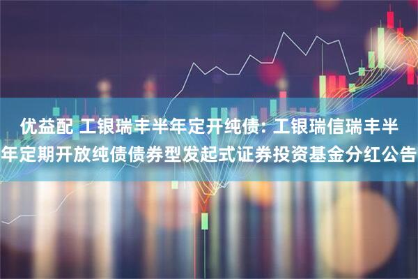 优益配 工银瑞丰半年定开纯债: 工银瑞信瑞丰半年定期开放纯债债券型发起式证券投资基金分红公告